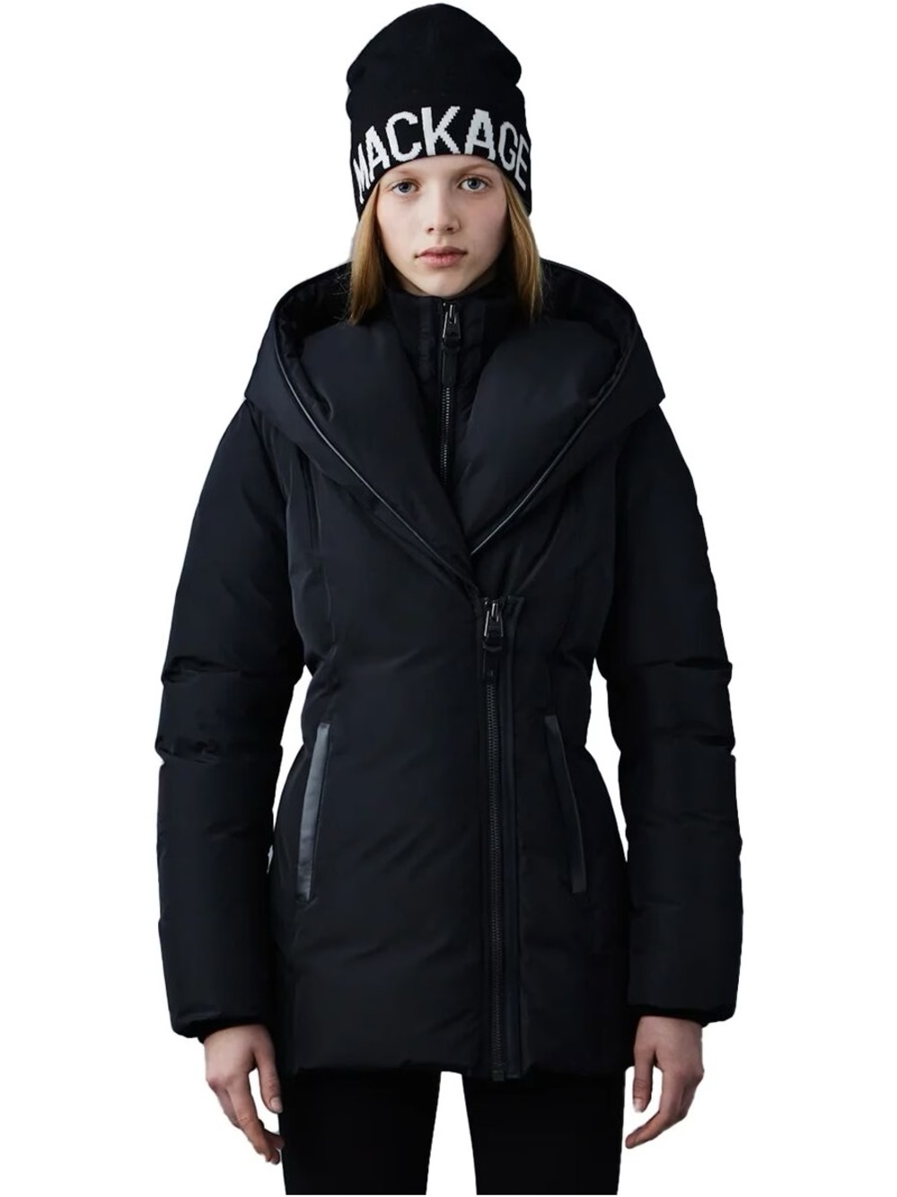 Mackage Women's Black Quilted Down Puffer Coat